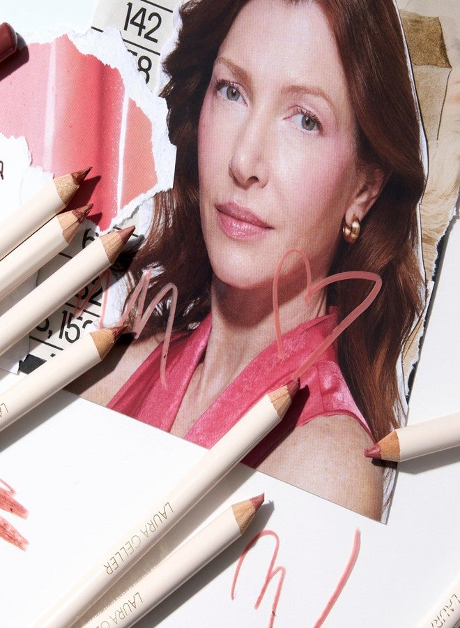 لوار جيلر نيويورك لورا جيلر نيويورك - قلم تحديد شفاه ماربل ليبس متعدد الأبعاد، لون تراكوتا هادئ - قلم تحديد شفاه رخامي ناعم قابل للشحذ لشفاه أكثر امتلاءً - Image 3