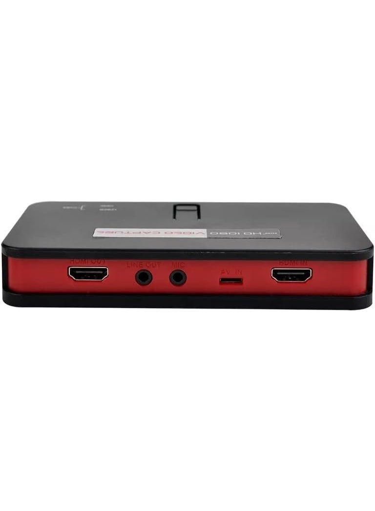 HD 1080P Video Capture Card, Game Recorder Box with USB Direct Recording, HD/AV/Ypbp Support - Image 5