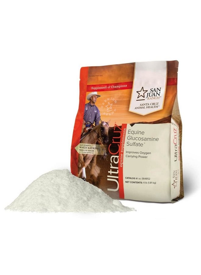 UltraCruz UltraCruz - sc-364852 Equine Horse Glucosamine Sulfate Joint Supplement, 4 lb, Powder (212 Day Supply)  - Image 2