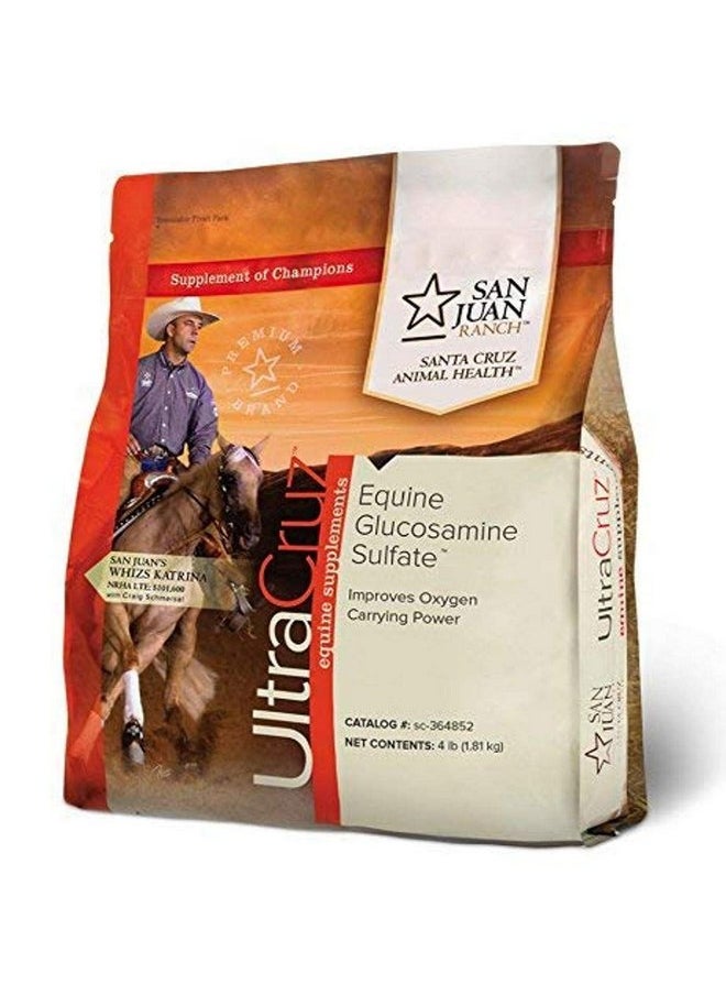UltraCruz UltraCruz - sc-364852 Equine Horse Glucosamine Sulfate Joint Supplement, 4 lb, Powder (212 Day Supply)  - Image 1