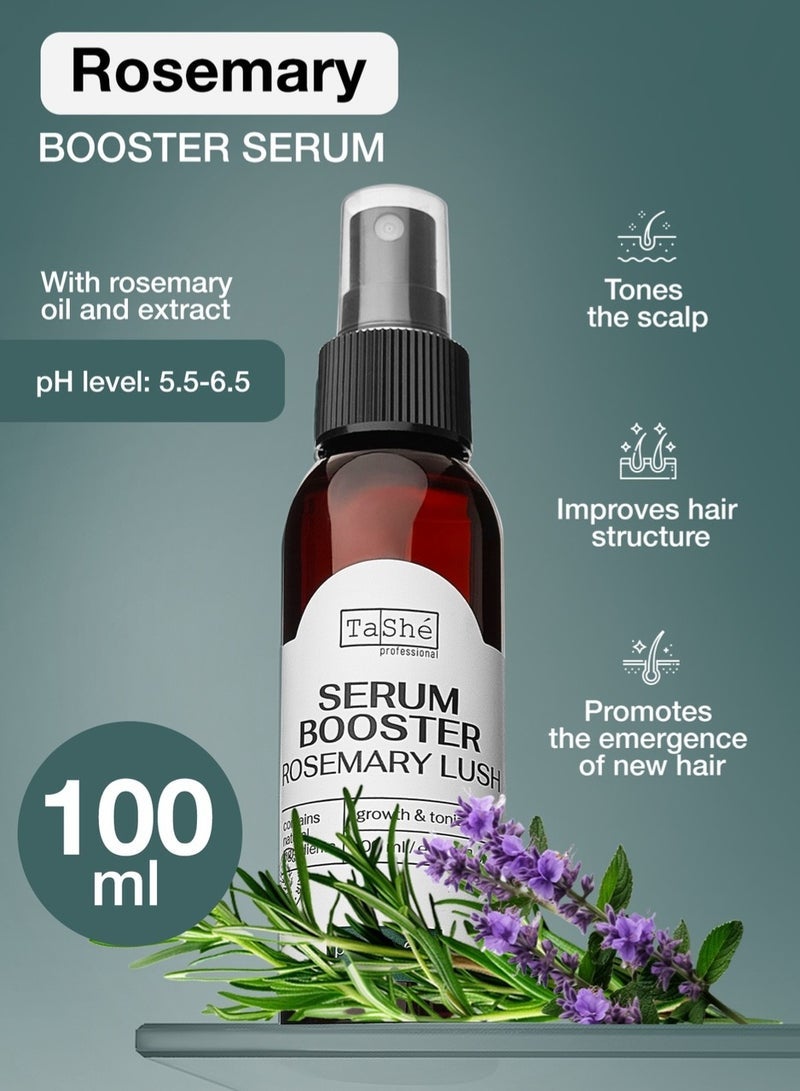 تاش مصل نمو الشعر إكليل الجبل | 3٪ ريدنسيل + 4٪ مركب أنريف | تركيبة مائية غير دهنية | إعادة نمو مرئية في 14 يوما | مانع DHT | 100 مل - Image 1