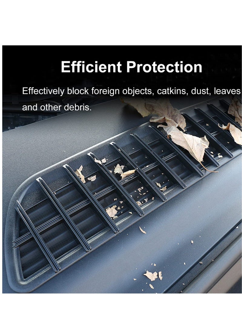 Generic Vent Cover for Tesla Model Y, Air Conditioning Inlet Protective Cover for Tesla Model Y, Intake Inlet Vent Grille Cover, Suitable for Model Y Accessories 2023 2022  - Image 3