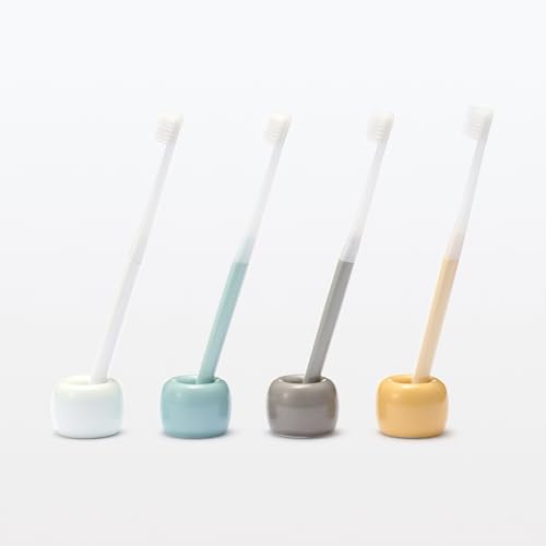 Muji Porcelain Toothbrush Stand (Gray) - Image 2