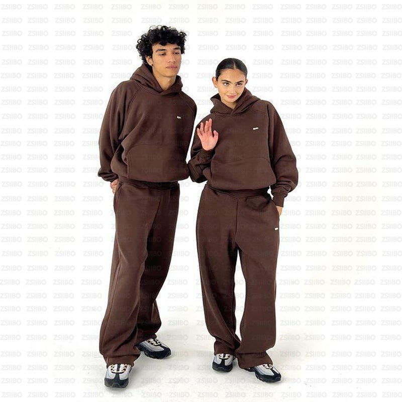 2024 Fashion Brand Letter Printed Loose Sweater Y2K Hip Hop Street Wear Mens and Womens Pullover Casual Top Red coat [6pm]] - Image 4