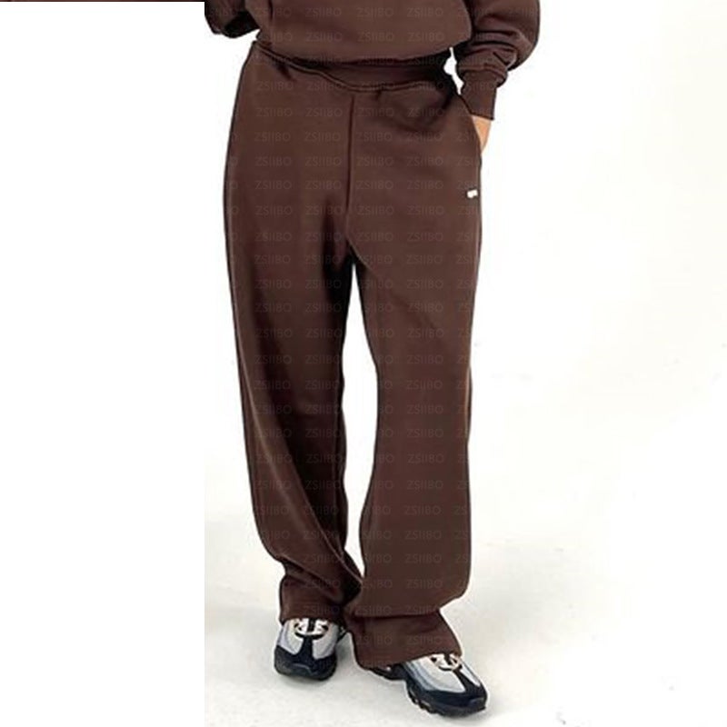 2024 Fashion Brand Letter Printed Loose Sweater Y2K Hip Hop Street Wear Mens and Womens Pullover Casual Top Red coat [6pm]] - Image 2