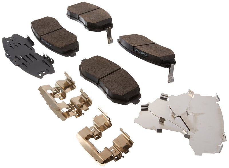 Subaru Front Brake Pad KIT shims clips 26296FG010 Legacy Baja Outback Impreza Forester WRX Genuine OEM - Image 2