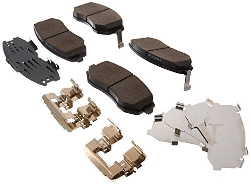 Subaru Front Brake Pad KIT shims clips 26296FG010 Legacy Baja Outback Impreza Forester WRX Genuine OEM - Image 1