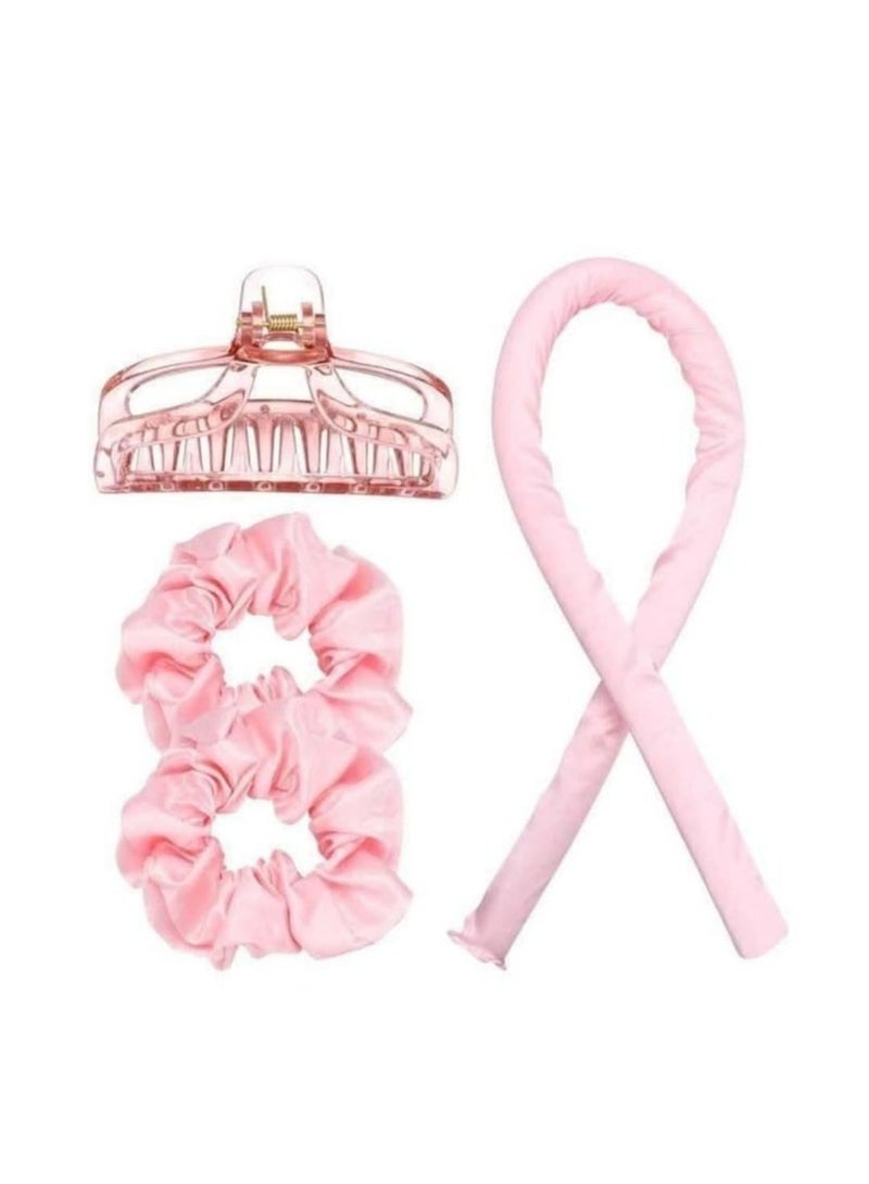 Hair satin kit for curly hair, 4 pieces Random color - Image 1