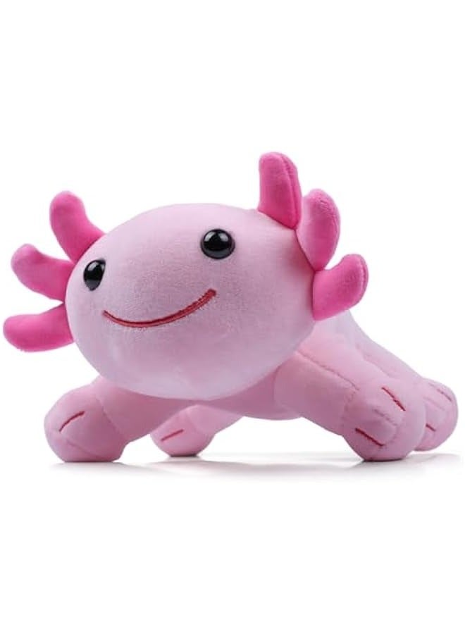 DURKU Soft and Cute 10.8 Axolotl Plush Toy - Kawaii Salamander Stuffed Pillow for Boys, Girls, and Kids - Perfect Gift (Pink) - Image 3