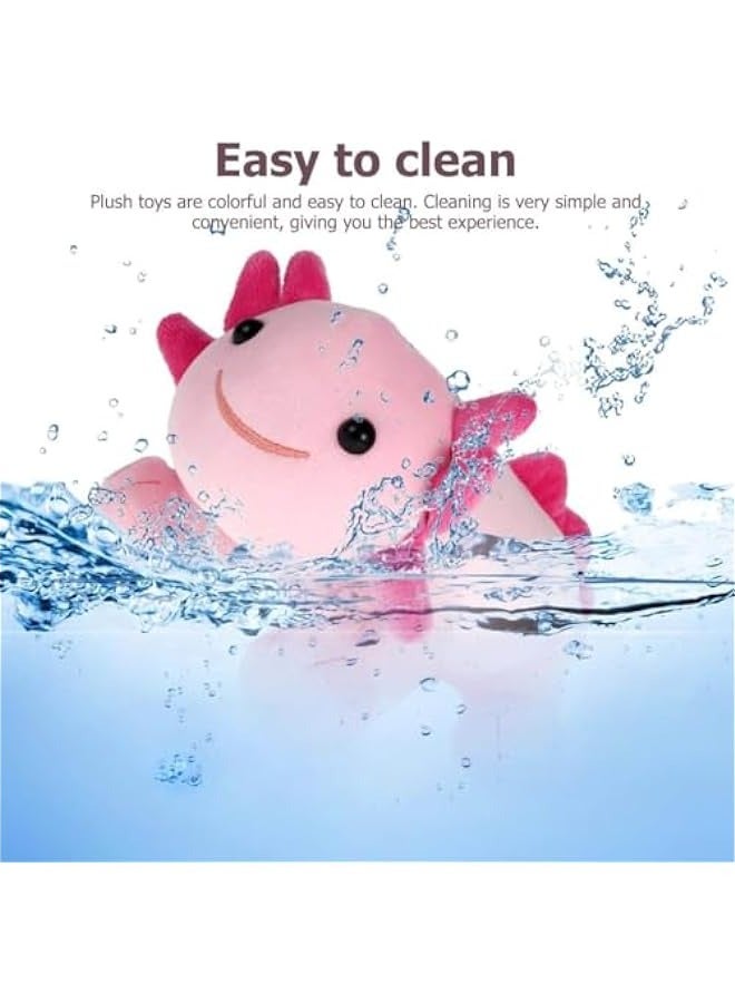 DURKU Soft and Cute 10.8 Axolotl Plush Toy - Kawaii Salamander Stuffed Pillow for Boys, Girls, and Kids - Perfect Gift (Pink) - Image 4
