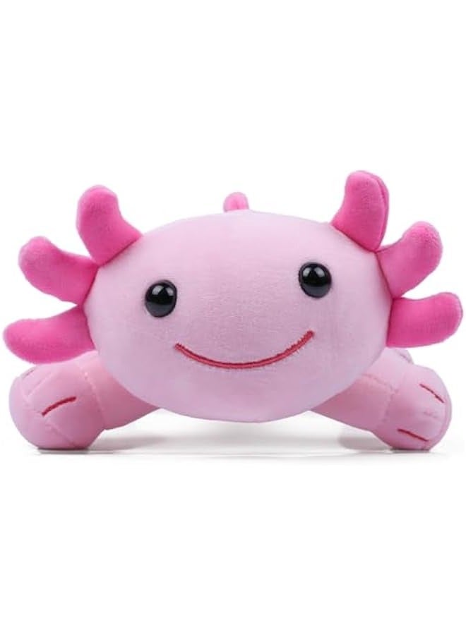 DURKU Soft and Cute 10.8 Axolotl Plush Toy - Kawaii Salamander Stuffed Pillow for Boys, Girls, and Kids - Perfect Gift (Pink) - Image 5