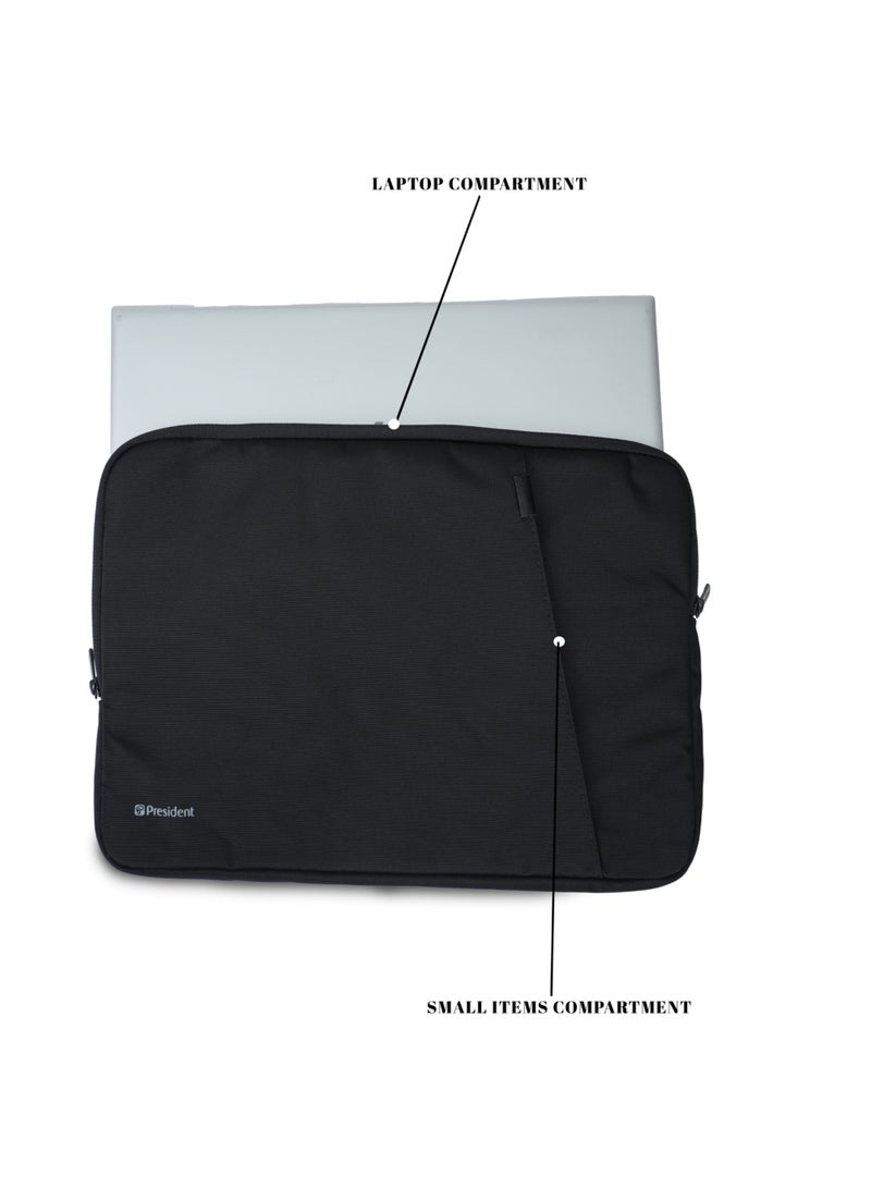 PRESIDENT Waterproof lightweight business laptop bag, can be divided into partitions to store MacBook Air, iPad, mouse and data cables, etc. ( PINK ) LBP6801D - Image 5