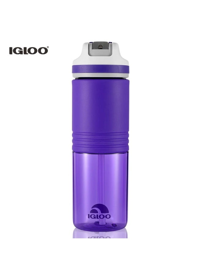 IGLOO 700ml Straw Water Bottle (USA) - Portable and Luxurious Water Bottle for Outdoor Use or School