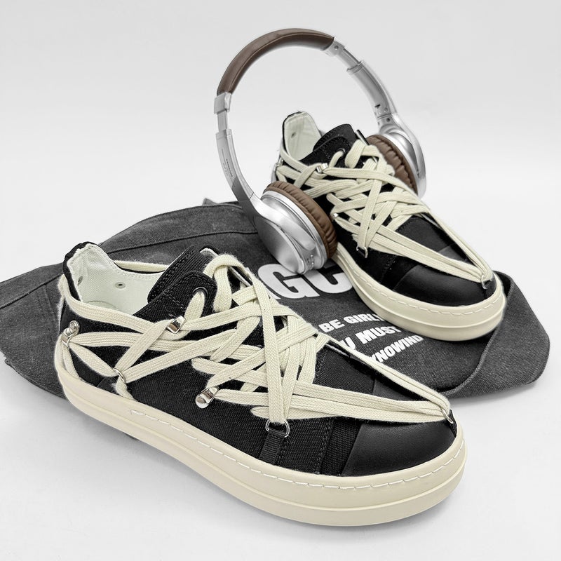 Men''s Shoes Summer 2025 New Casual Shoes Thick-Soled Breathable Leather Shoes Men''s Popular Shoes Men''s Sneakers Ro - Image 3