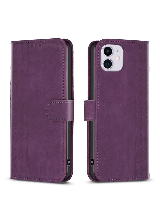 اس-توب جراب هاتف iPhone 11 من الجلد المنقوش - Image 1