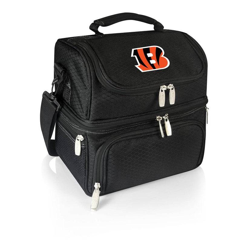 PICNIC TIME Black Cincinnati Bengals Pranzo Lunch Tote - Image 2