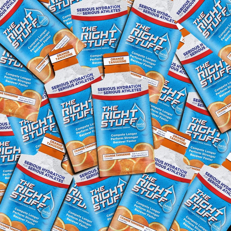 The Right Stuff electrolyte drink concentrate  10 Pouch Box  Orange Tangerine - Image 3