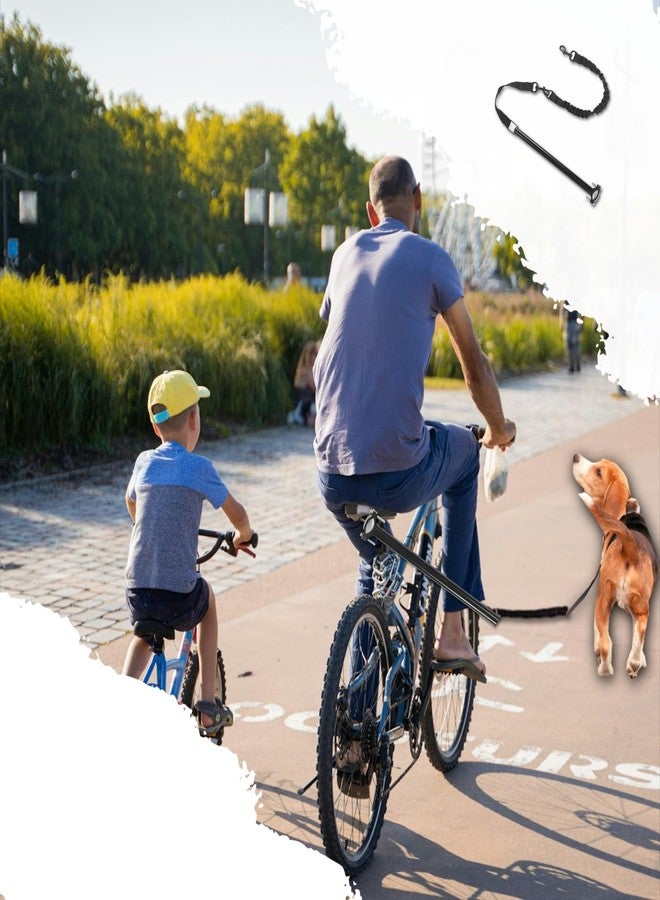ZEMBSOYA Dog Bike Leash, Dog Hands Leash for Bike Riding, Retractable Attachment for Pet, Quick Install and Remove - Image 4