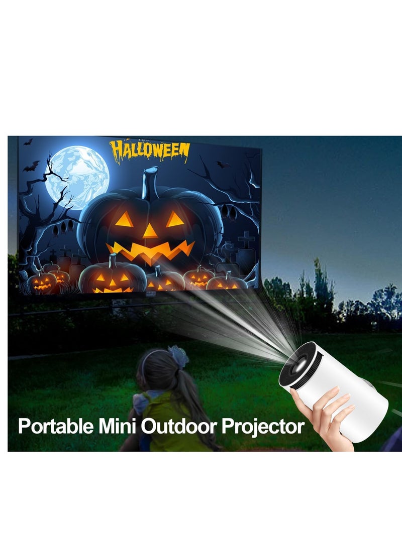 Generic - Projector for Home 4K Support 720P Native HD Portable Projector Android 11 YouTube Builtin Apps 5G WiFi Auto Keystone 3500 lumens (350 ANSI) 3 Watt Speaker 176" Screen Compatible 4K TV Stick - Image 1