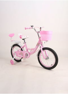 XIANGYU 12-20 Inch Pink Style Kids Bike With Training Wheels And Basket  - Image 1