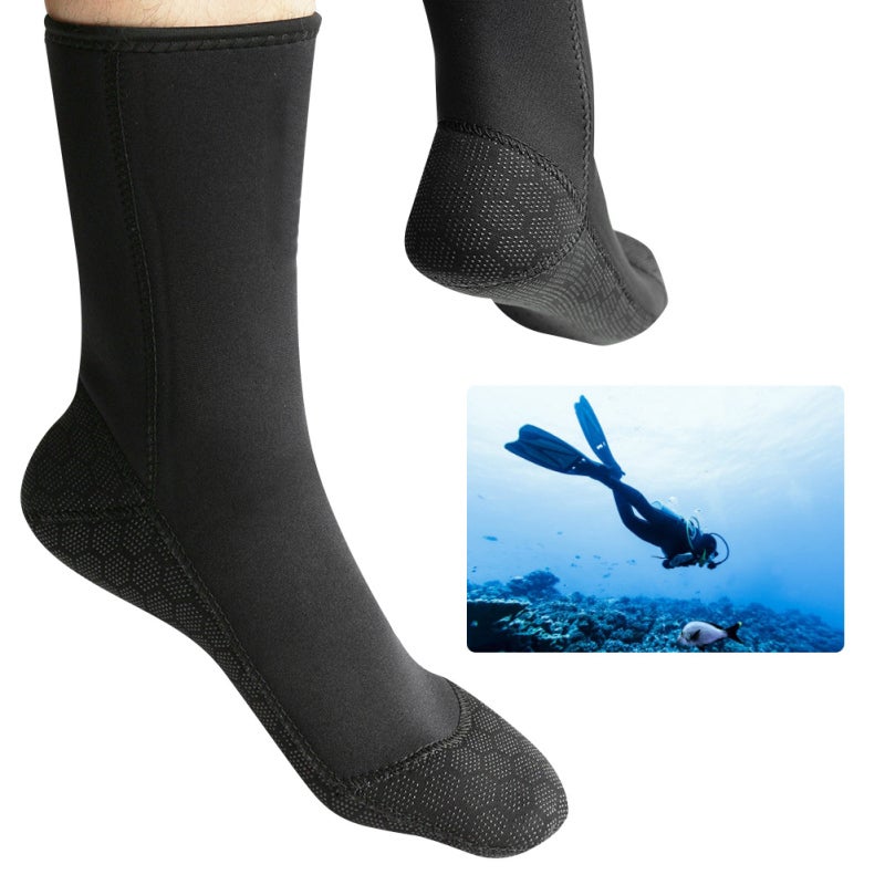 Slinx Neoprene Diving Socks Size L Super Stretch Scuba Socks - Anti-seepage Quick-dry Water Socks for Water Sports Use - Image 3