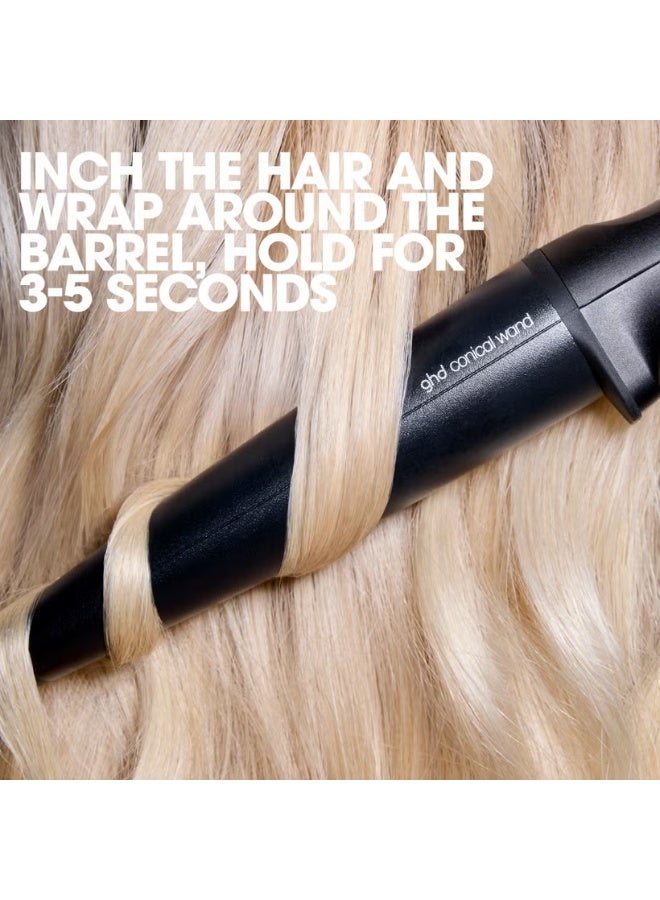 مكواة تجعيد الشعر كرونوس كيرف جراند تونغ من جي إتش دي - مقاس 32 مم - Image 4