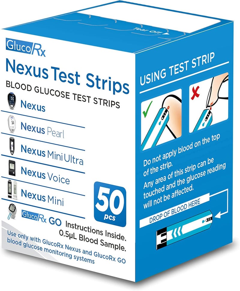 GlucoRx Nexus Test Strips - Image 1
