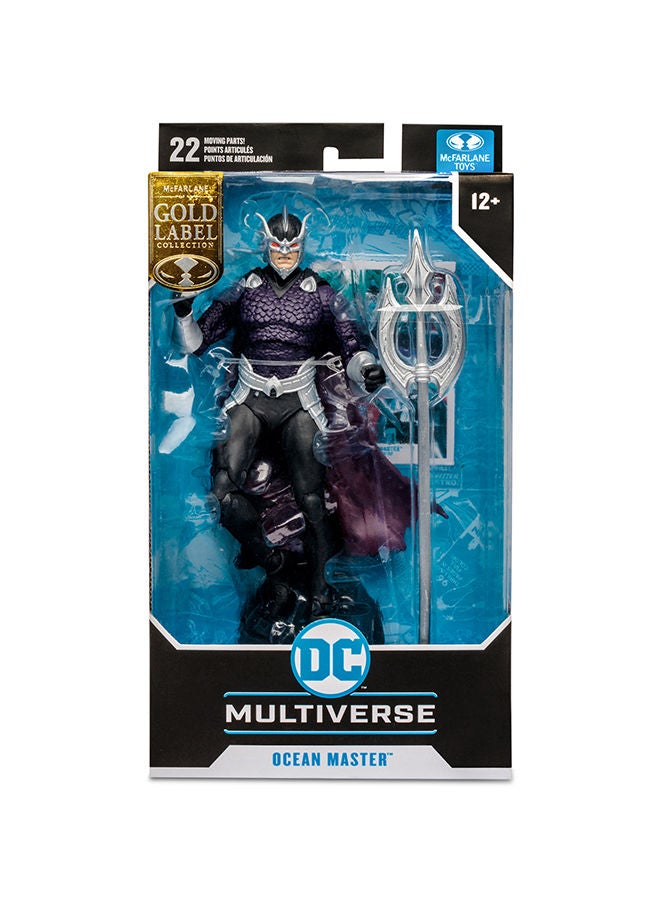 DC Comics Multiverse 7-inch Action Figure Ocean Master (Gold Label) - Image 1