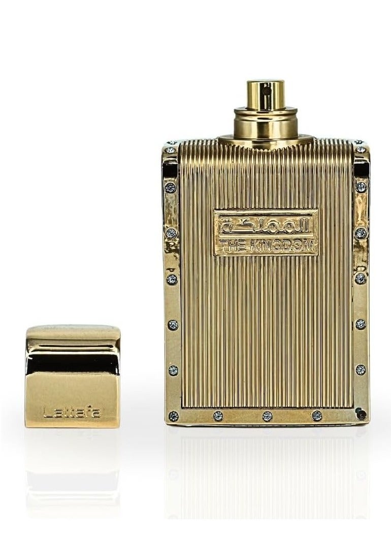 Lattafa The Kingdom Eau De Parfum Spray for Men, 100 ml - Image 4