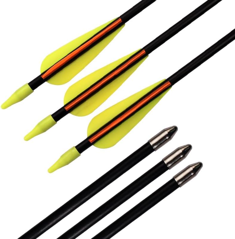 TY Archery 26 28 30 Inch Youth Arrows Fiberglass Archery Recurve Bow Target Arrows Practice Shooting for Kids Beginners Outdoor - Image 5
