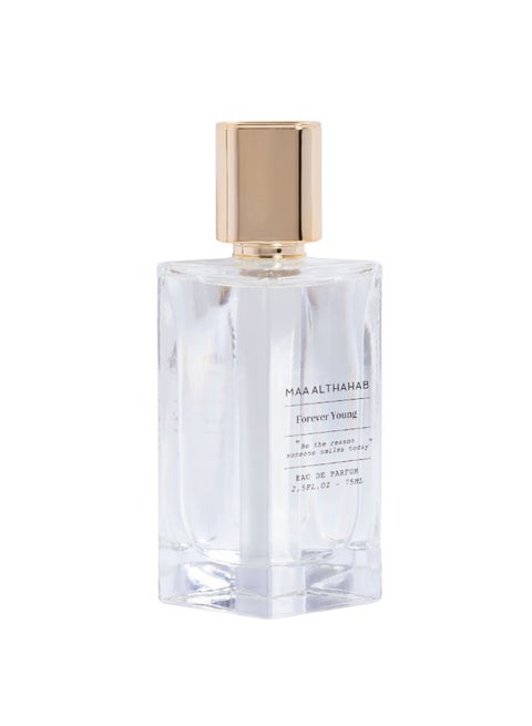 MAA ALTHAHAB Forever Young EDP | Long-Lasting & Vibrant Feminine Scent | 75 ML | For Women Who Embrace Elegance & Youth
