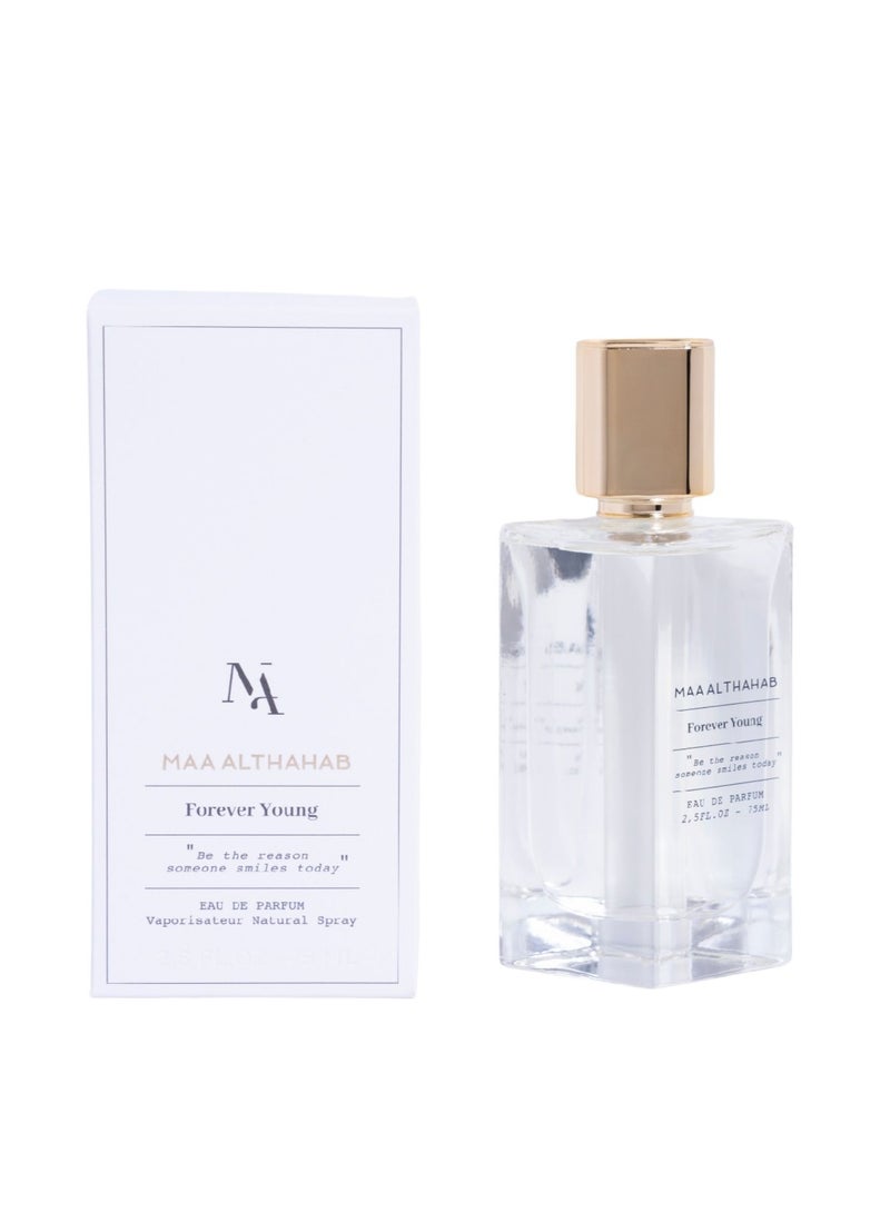 MAA ALTHAHAB Forever Young EDP | Long-Lasting & Vibrant Feminine Scent | 75 ML | For Women Who Embrace Elegance & Youth - Image 2