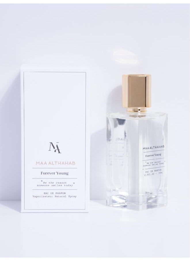 Maa Althahab MAA ALTHAHAB Forever Young EDP | Long-Lasting & Vibrant Feminine Scent | 75 ML | For Women Who Embrace Elegance & Youth  - Image 2