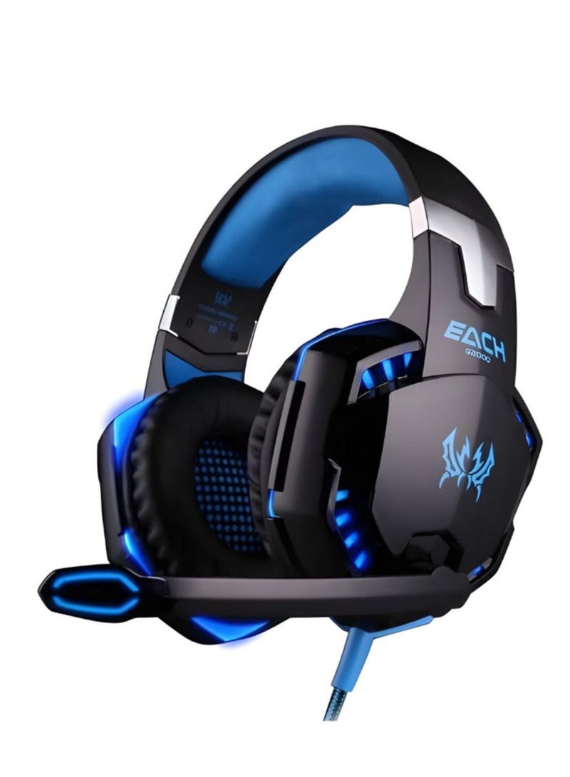 كوشن سماعات رأس سلكية للألعاب توضع فوق الأذن لأجهزة PS4/PS5/XOne/XSeries/NSwitch/PC - Image 1