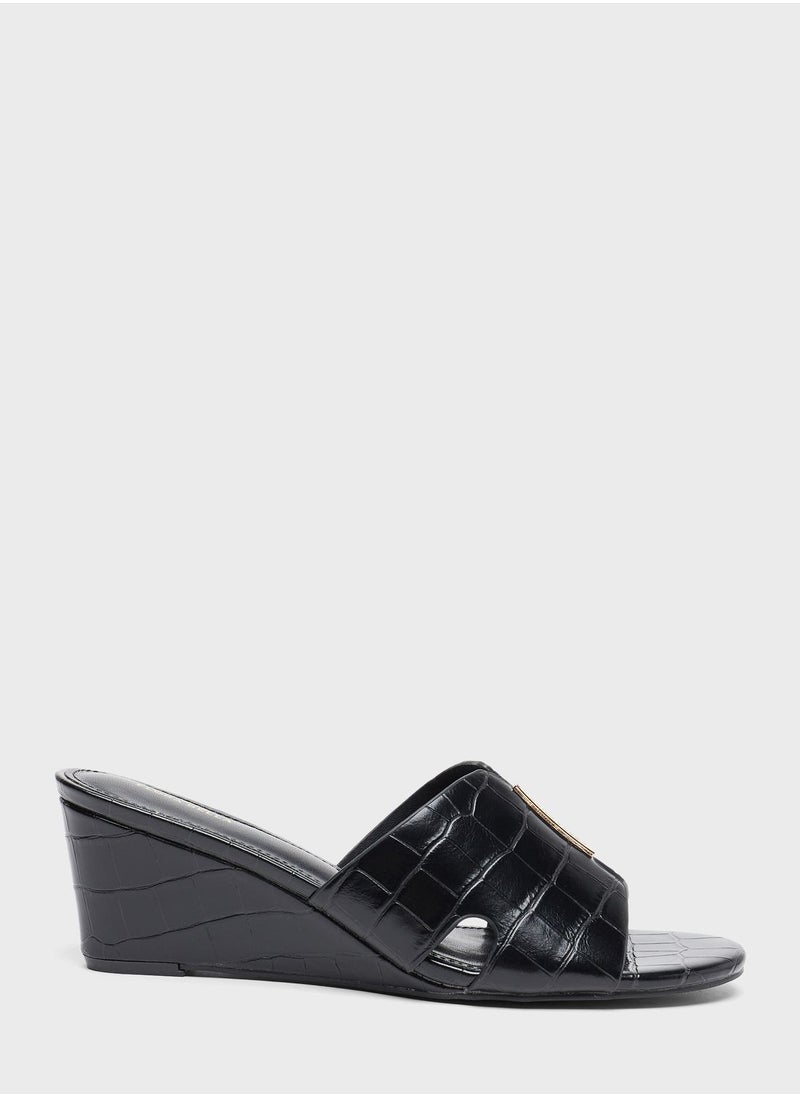 shoexpress - One Strap Wedge Sandals - Image 1