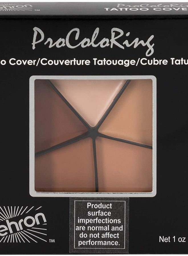 mehron تغطية وشم المكياج 5 درجات - Image 2