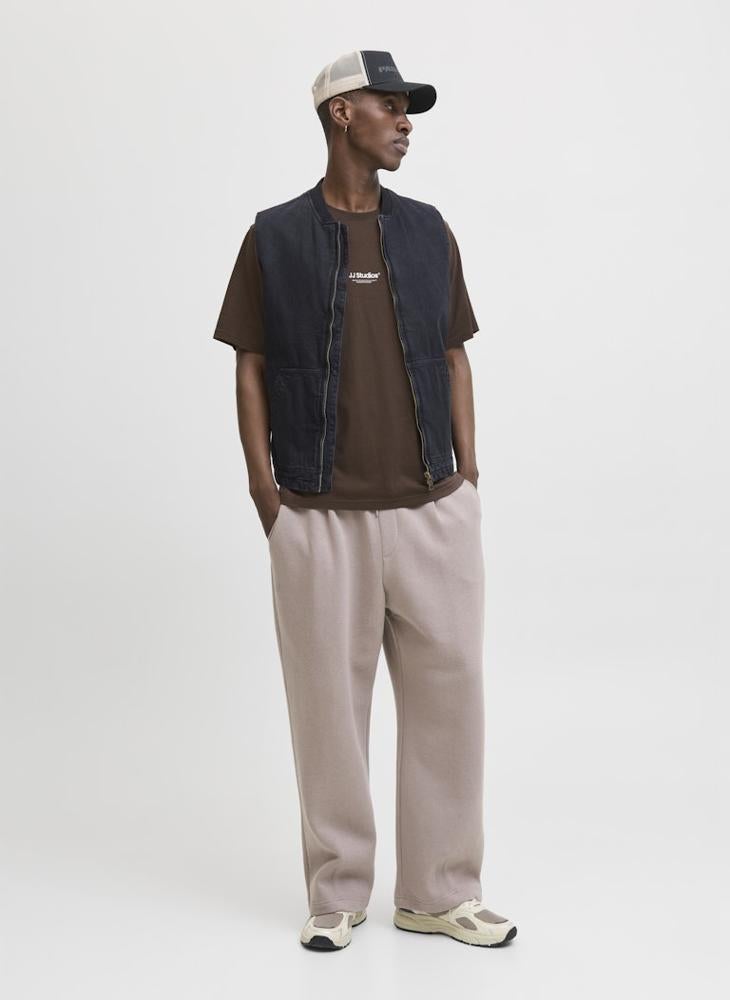 جاك اند جونز تيشيرت بقصة عادية بياقة دائرية من ستوديو - Image 5