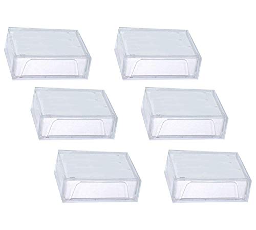 NSSP New Transparent Safe Visiting/Business Name Card Box (Pack of 50) - Image 1