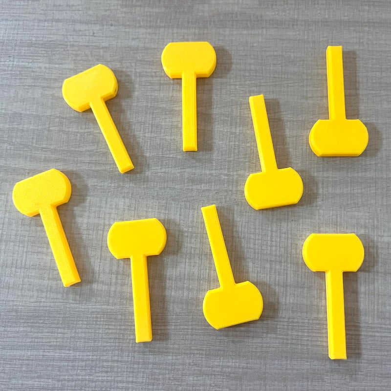 spansee 8 PCS Anti-Wobble Inserts Compatible with Dewalt Toughsystem 2.0 Tool Storage Drawer Boxes, Accessories Compatible for Dewalt Toughsystem 2.0 (Yellow) - Image 4