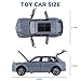 FRJV Car Toys for Boys 120 Diecast Cars Compatible with Cullinan Collectibles Car Model KitMetal Toy Vehicles for Boys and GirlsPull Back Cars with Lights and SoundsCars for Kids Ages 48Grey - Image 4