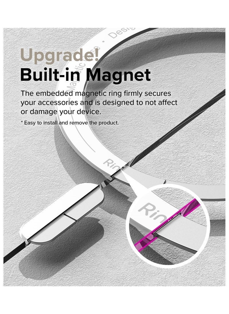 MUNTAQI غطاء جوجل بيكسل 9 برو XL - غطاء شفاف مغناطيسي واضح مع ظهر مقاوم للخدوش، حواف TPU مضادة للصدمات، تصميم نحيف مضاد للاصفرار، متوافق مع الشحن اللاسلكي، غطاء هاتف واقي واضح كريستالي - Image 4