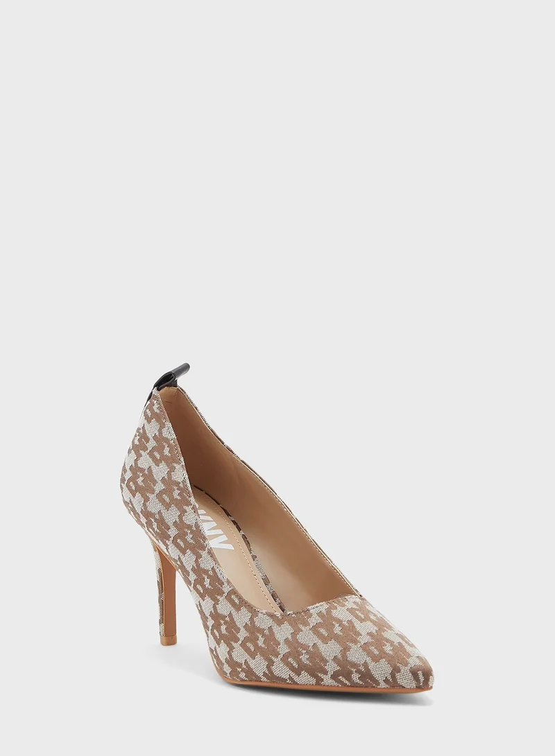 DKNY Raina Monogram Pumps