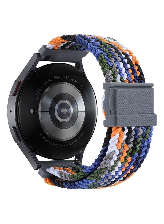 Samsung Galaxy Watch 6 44mm/40mm Galaxy Watch 6 Classic 43mm/47mm Galaxy Watch 5 40mm/ 44mm Galaxy Watch 5 Pro 45mm Adjustable Woven Strap Compatible With Galaxy Watch 4/5/6 - Image 1
