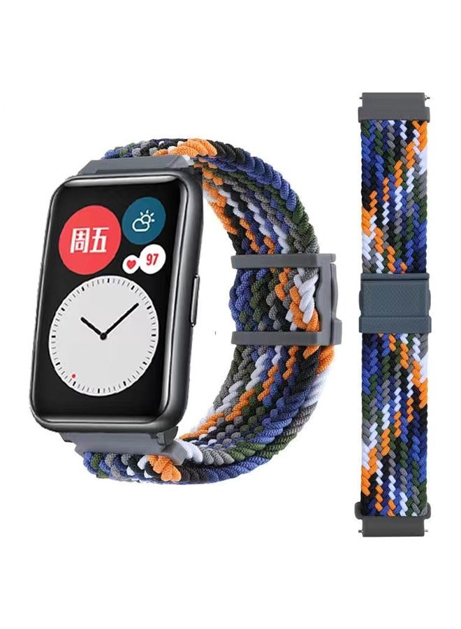 Samsung Galaxy Watch 6 44mm/40mm Galaxy Watch 6 Classic 43mm/47mm Galaxy Watch 5 40mm/ 44mm Galaxy Watch 5 Pro 45mm Adjustable Woven Strap Compatible With Galaxy Watch 4/5/6 - Image 2