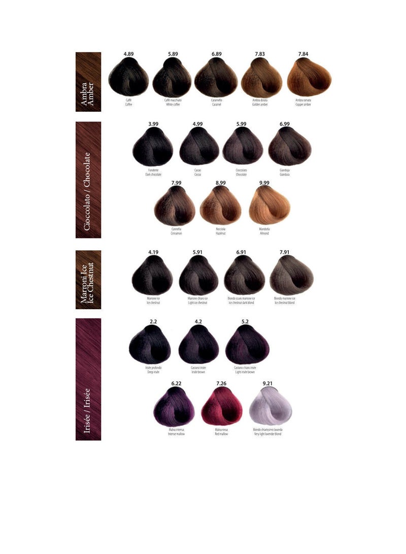 MAXIMA PROFESSIONAL Professional Hair Coloring Cream With Keratin And Ceramide 6.66 Intense Dark red Blonde 100 ml - Image 5