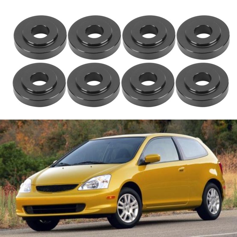Aluminum Shifter Bushing Kit: CNC Machined, Firm Corrosion Resistant - Precise Quick Gear Shifting for Honda Civic, Acura RSX Manual Transmission - Image 5