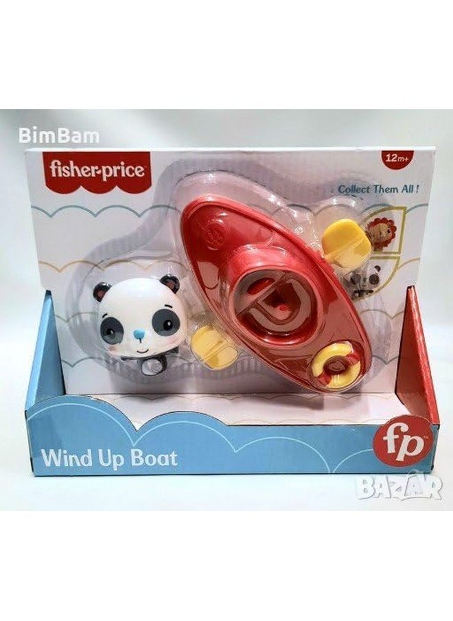 Fisher-Price Fisher price Clockwork Brake Water Tour Boat Bath Toys for 12Months & Above 
