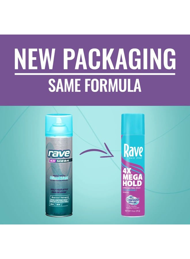 RAVE بخاخ شعر ريف 4X ميغا معطر - Image 2