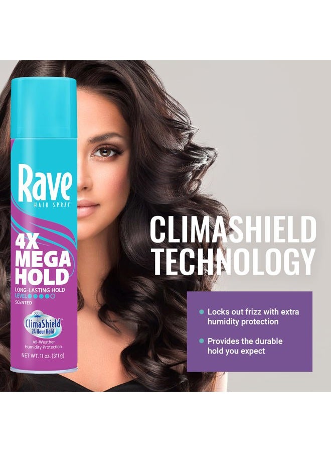 RAVE بخاخ شعر ريف 4X ميغا معطر - Image 5