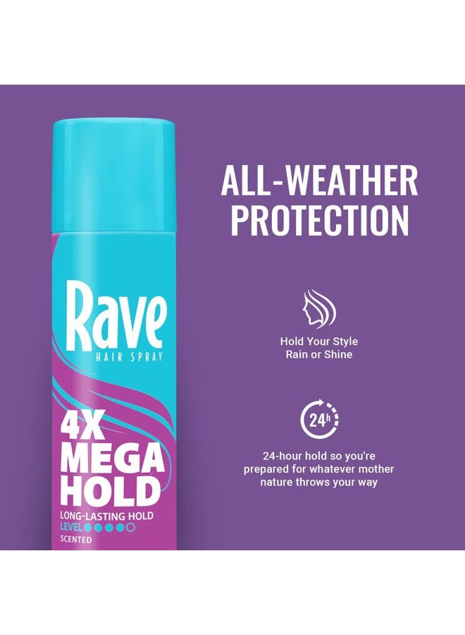 RAVE بخاخ شعر ريف 4X ميغا معطر - Image 4